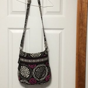 Vera Bradley triple zip hipster